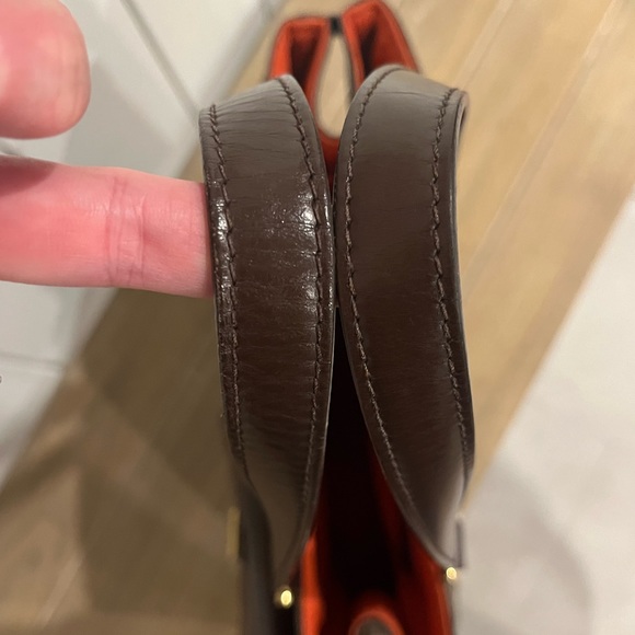 PRISTINE Authentic Louis Vuitton Damier Ebene Uzes Tote N51128 from 2005 - Picture 8 of 8